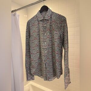 Paul Smith Multicolor Floral Men's Shirt
